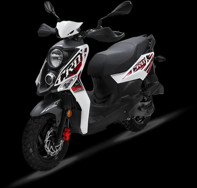 Island Ride SYM Crox 150 scooter